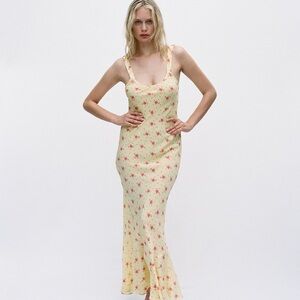 Realization Par yellow maxi Allegra dress